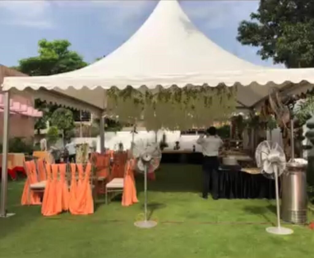 German Hangars and Pagoda Tents: Premium Event Structures by Siraj Decorators 2 Pagoda