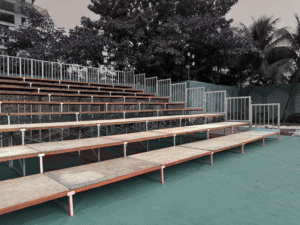 Stadium Seating For Rent In City 1 German Hanger, Enemt Infrastructure remtal
