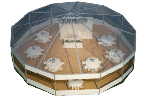 Round Aluminium Hanger For Rent In City 4 German Hanger, Enemt Infrastructure remtal