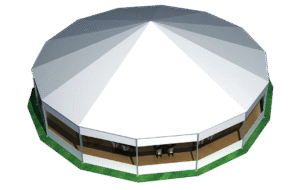 Round Aluminium Hanger For Rent In City 5 German Hanger, Enemt Infrastructure remtal