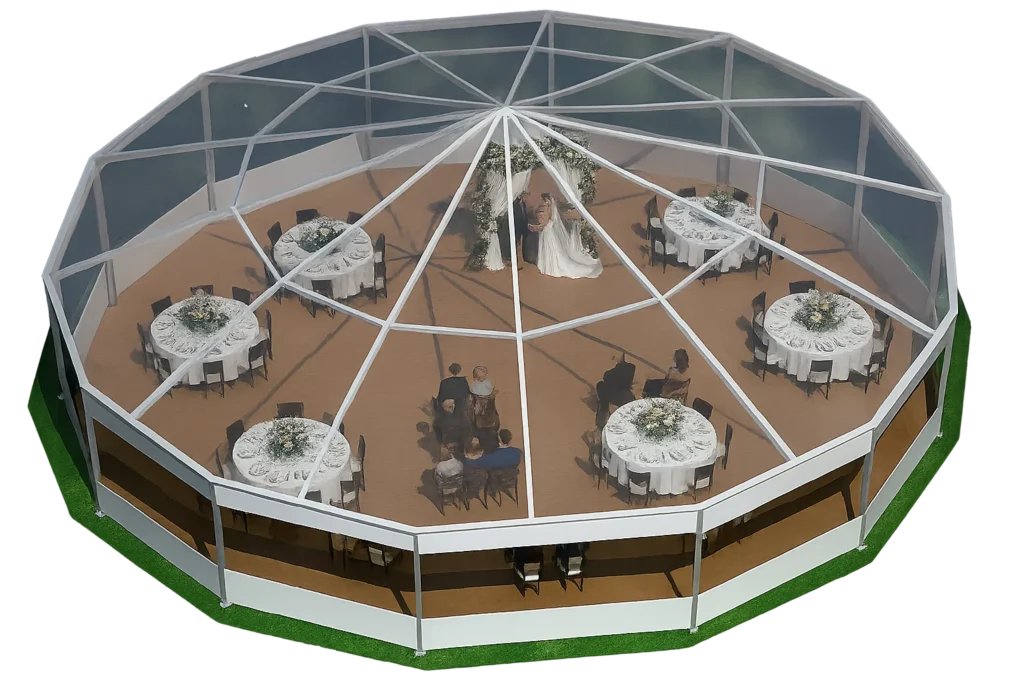 Round Aluminium Hanger For Rent In City 1 Round Aluminium Hanger