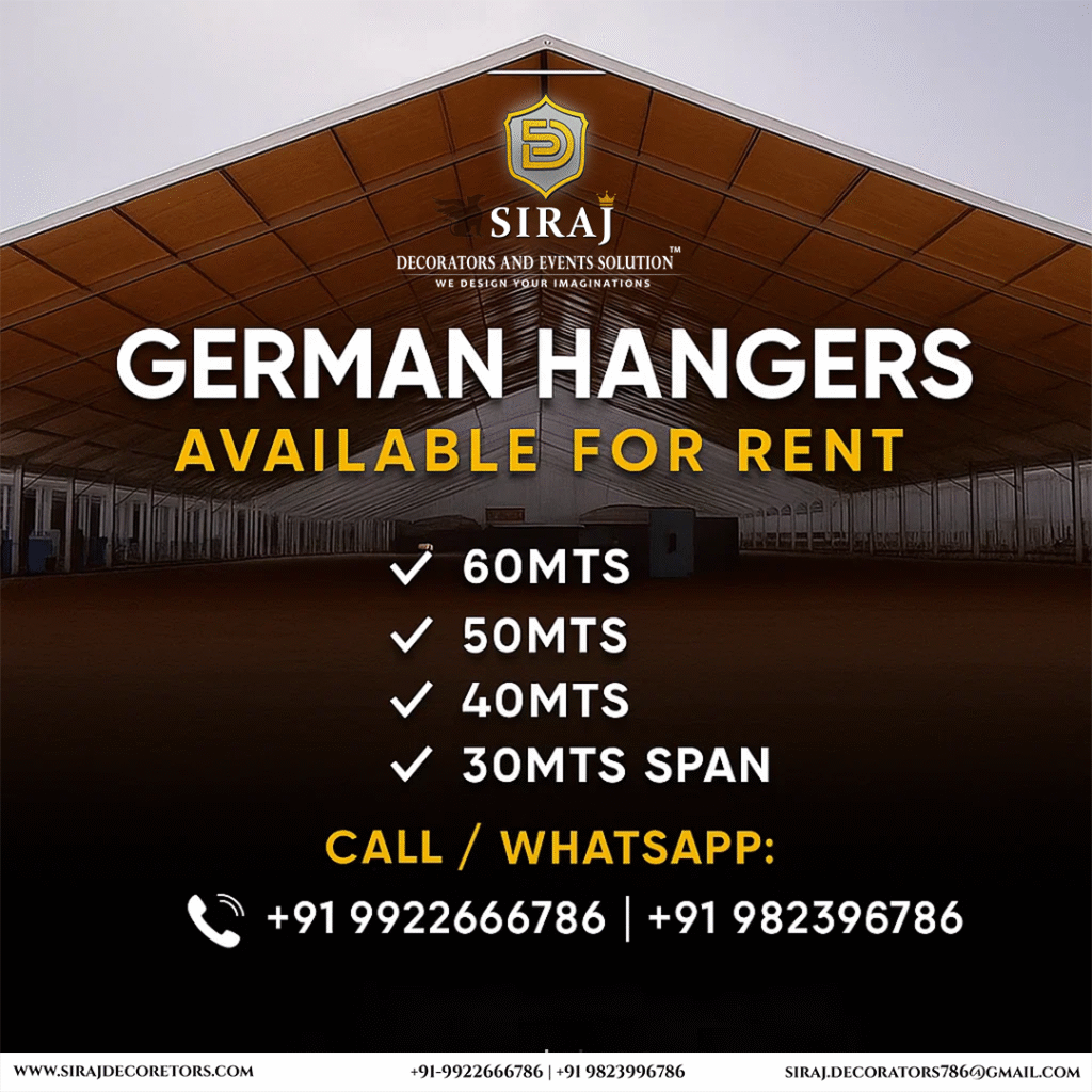 hanger 1.2 German Hanger for Rent In Vadodara